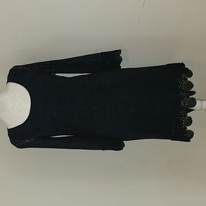 LAUNDRY Navy long sleeve dress